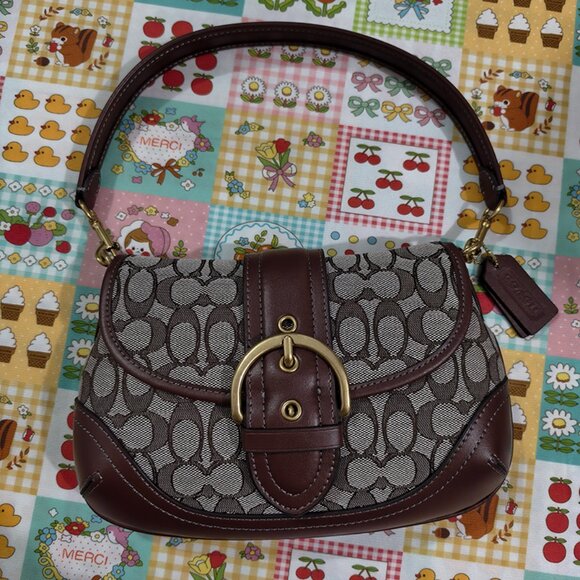 Coach Brown Shoulder Bag - Picture 1 of 8